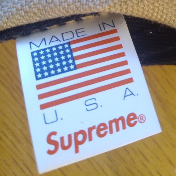 Supreme Box Logo Strap Back Hat - Picture 7 of 7